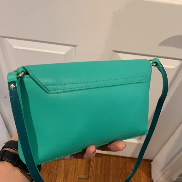 Kate Spade Crossbody Purse in Turquoise. Excellent Condition. - Picture 6 of 10